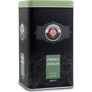 French Vanilya Filtre Kahve 500 Gr Teneke Kutu