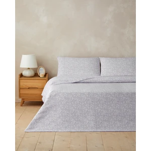 English Home Blossira Kolay Ütülenir Tek Kişilik Nevresim Takımı 160X220 cm Lila