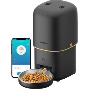 PF02 Akıllı Otomatik Kedi Mama Kabı , Tuya App-Wifi Uzaktan Kontrol, 4lt Hazne, Metal Kase