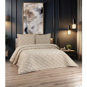 Iskandinav Eva 3 Parça Çift Kişilik Yatak Örtüsü