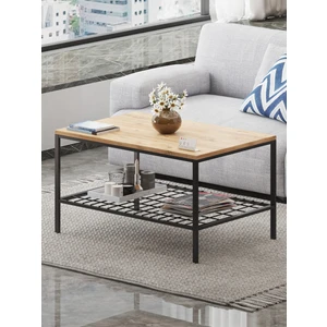 Orta Sehpa Raflı Orta Sehpa Dekoratif Orta Sehpa Metal Ayaklı Orta Sehpa