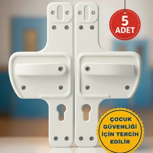Kreş ve Okullar Için Çocuk Güvenliği Sunan Dayanıklı, Kırılmaz Bariyerli Kapı Kolu