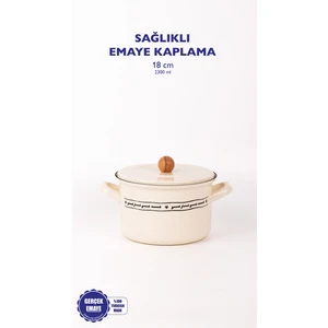 Mood Emaye Yoğurt Mayalama ve Fırın Tenceresi (2 Litre)