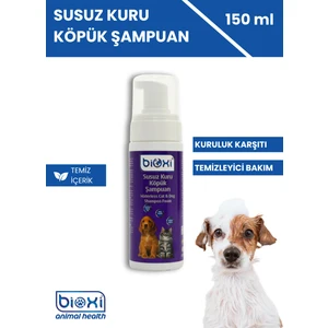 Bioxi® Susuz Kuru Köpük Şampuan 150 ml 5,07 Floz Köpük Pompalı