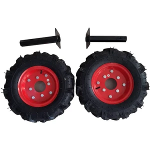 Ahs Çapa Makinası  Dolgu Lastik Teker TAKIMI400X8