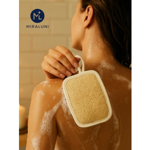 Doğal Kabak Lifli Banyo Kesesi – Cilt Temizleme ve Peeling Lifi, Vücut Arındırıcı Kese