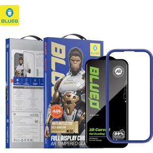 Ar 3D Curved iPhone 17 Pro Max Uyumlu Yansıma Işık Önleyici Kavisli Tam Kaplayan Ekran Koruyucu