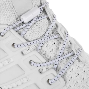 Srtfootcare Akıllı Vidalı Kilitli Elastik Outdoor Ayakkabı Bağcığı Yuvarlak Çizgili 100CM 1 Çift