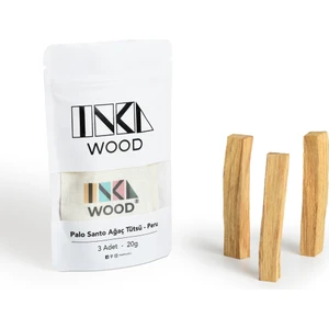 Inka Wood Co. Palo Santo Ağaç Tütsü  3 Adet | 20 gr. | Peru