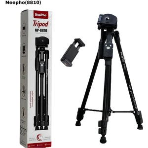 Telefon ve Fotoğraf Makinesi Takılabilen Bluetooth Kumandalı 138 cm Taşıma Çantalı Tripod