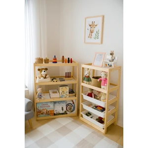 Masal Oyuncak Çok Amaçlı Oyuncak Dolap Seti