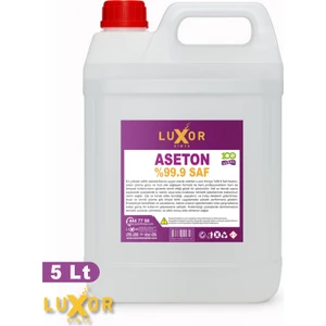 Kimya % 99 Saf Aseton Oje Temizleyici Oje Çıkarıcı 5 Lt
