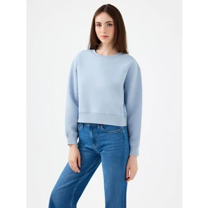 Açık Mavi Kadın Sweatshirt LF2041105
