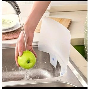 1 Adet Mutfak Lavabo Su Bariyeri Tava Yağ Tencere Bariyeri Su Sıçratmaz Lavabo Bariyer