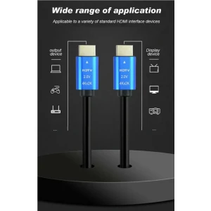 Mobıo HDMI Kablo 4K 60Hz-4K 120Hz-2K 240HZ-FHD 240Hz Destekli Premium