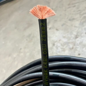 6 Metre 25 mm Kaynak Kablosu