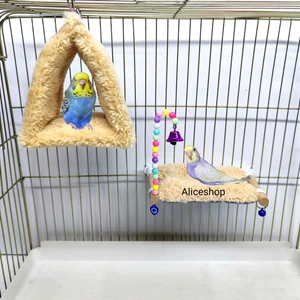 Alice Shop Muhabbet Kuşu Sevda Cennet Papağanı Kanarya Çadır ve Kuş Yatağı