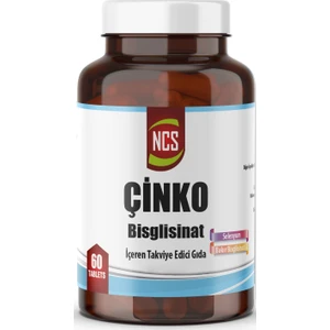 Çinko Bisglisinat & Bakır Selenium 60 Tablet