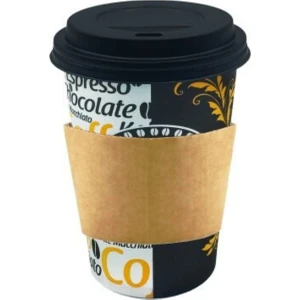 12 Oz Sleeve Karton Bardak Tutucu 25'li