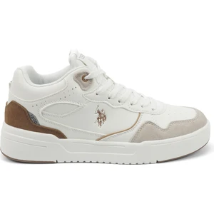 U.s. Polo Assn. Naruna 5pr Beyaz Erkek High Sneaker