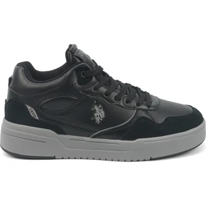 U.s. Polo Assn. Naruna 5pr Siyah Erkek High Sneaker