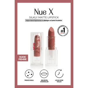 Nue x Silkly Matte Lipstick Nude Pembe 01
