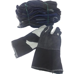 Polisaj Eldiveni Deri Takviyeli Kot Eldiven 5 Adet