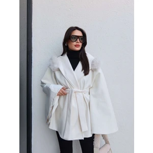 Kürk Kapüşonlu Panço