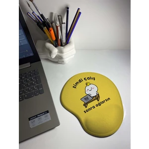 Rakkun Shop -Şimdi Çalış Sonra Ağlarsın Bilek Destekli Mouse Pad