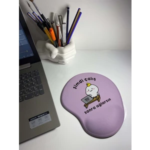 Rakkun Shop -Şimdi Çalış Sonra Ağlarsın Bilek Destekli Mouse Pad
