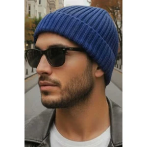 Erkek Yumuşak Dokulu Kalın Fitilli Soft Yünlü Bere