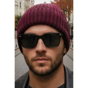 Erkek Yumuşak Dokulu Kalın Fitilli Soft Yünlü Bere