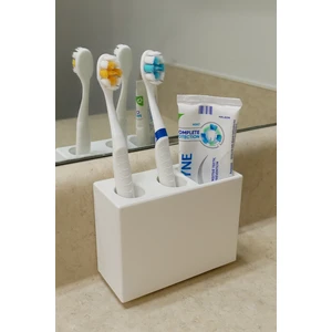 Diş Fırçası ve Diş Macunu Için Düzenleyici Pratik Stand Duvara Yapıştırmalı