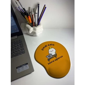 Rakkun Shop -Şimdi Çalış Sonra Ağlarsın Bilek Destekli Mouse Pad