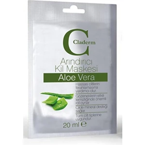 Aloe Vera Kil Maskesi Kırışıklık Karşıtı Etkiyle Tüm Cilt Tiplerine Uygun 20 ml