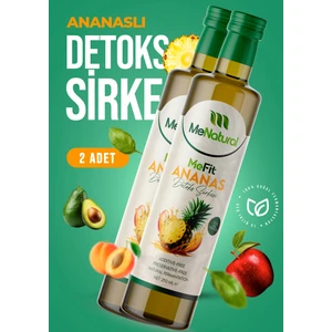Mefit Ananaslı Detoks Sirke - 2'li Paket - Ananas Detox Sirkesi