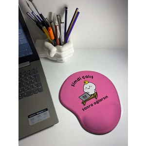 Rakkun Shop -Şimdi Çalış Sonra Ağlarsın Bilek Destekli Mouse Pad