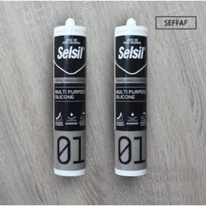 Silikon Şeffaf 280GR 2 Adet