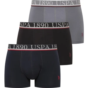 Erkek Antrasit - Siyah - Lacivert 3 Lü Boxer