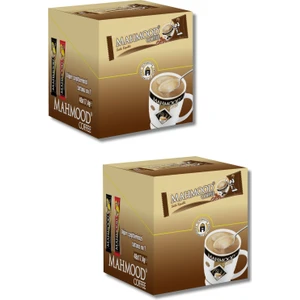 Mahmood Coffee 3ü1 Arada Sütlü Köpüklü Hazır Kahve 48 Adet x 18 Gram  2li Set