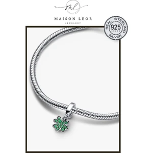 Dört Yapraklı Yonca Sallantılı Charm