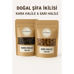 Kara Halile & Sarı Halile Ikili Paket – Doğal, Katkısız – 2X100 G