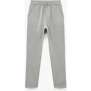 Cepli Beli Bağcıklı Basic Eşofman Altı