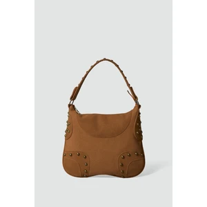 Arlo Troklu Omuz Çantası Taba