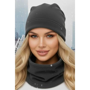 Kadın Polar Bere ve Boyunluk Takımı