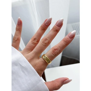 Çelik Nazar Göz Yüzük