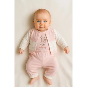 Kadife Bebek Takımı Ekstra Yumuşak Pamuklu