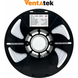Elas 3D Beyaz Petg Filament - 1.75MM - 1 kg