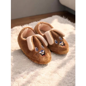 Çocuk Yumuşak Panduf ,çocuk Ev Ayakkabısı Çocuk Patik Hayvan Figürlü Panduf
