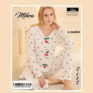 Kadın Pijama Takımı Uzun Kollu